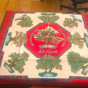 Authentic Hermès Bonsai scarf
